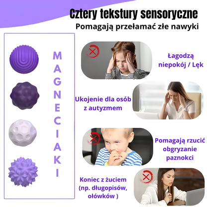 KulkiRelaksu - Zestaw Magnetycznych Kulek
