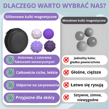 KulkiRelaksu - Zestaw Magnetycznych Kulek